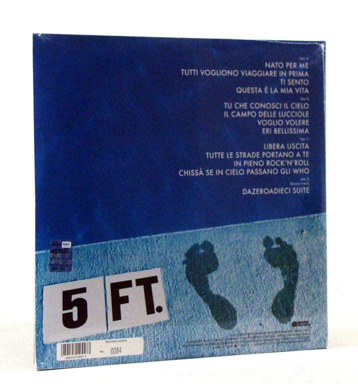 LIGABUE Fuori Come Va? (20TH Anniversary Limited Edition Numbered Clear Marble Blue Vinyl LIGABUE Fuori Come Va? (20TH Anniversary Limited Edition Numbered Clear Marble Blue Vinyl